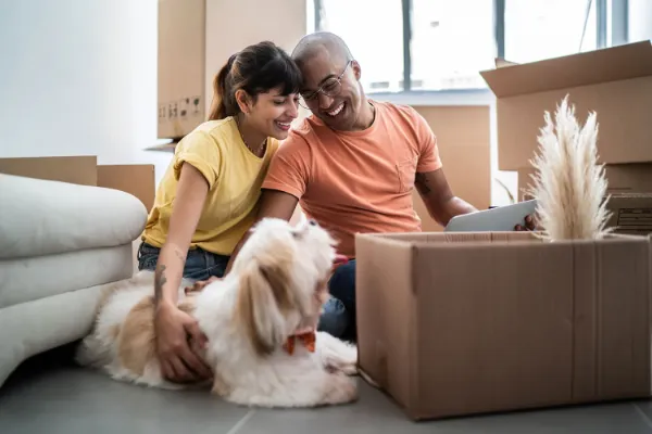 PURE Property Management residents moving in